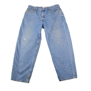 Levis Jeans 560 Mens 38x30 (35x28 Meas) Blue Denim Stain